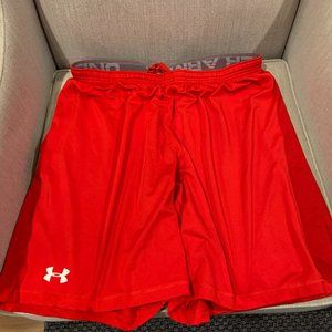 Under Armour Red Shorts
